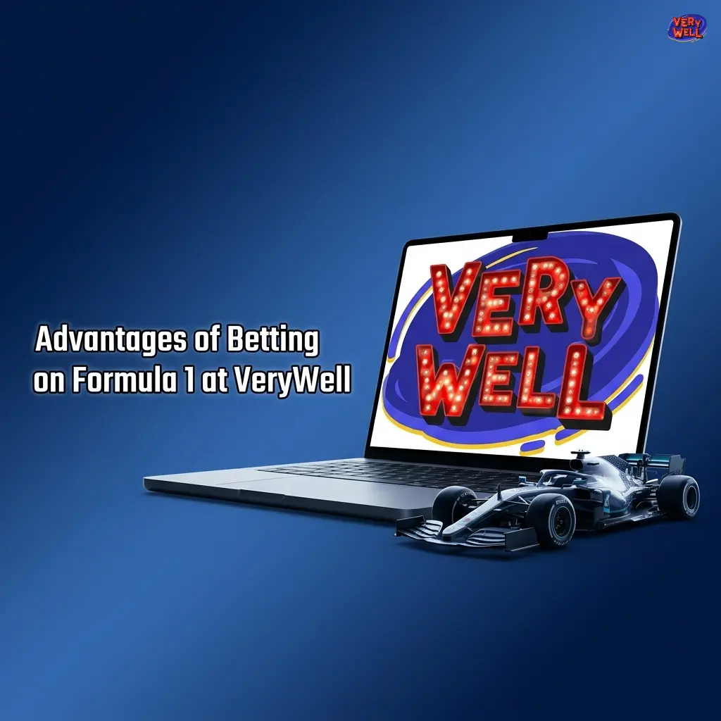 VeryWell Formula 1 betting platform showing F1 markets, live odds, and UKGC-licensed features for UK bettors