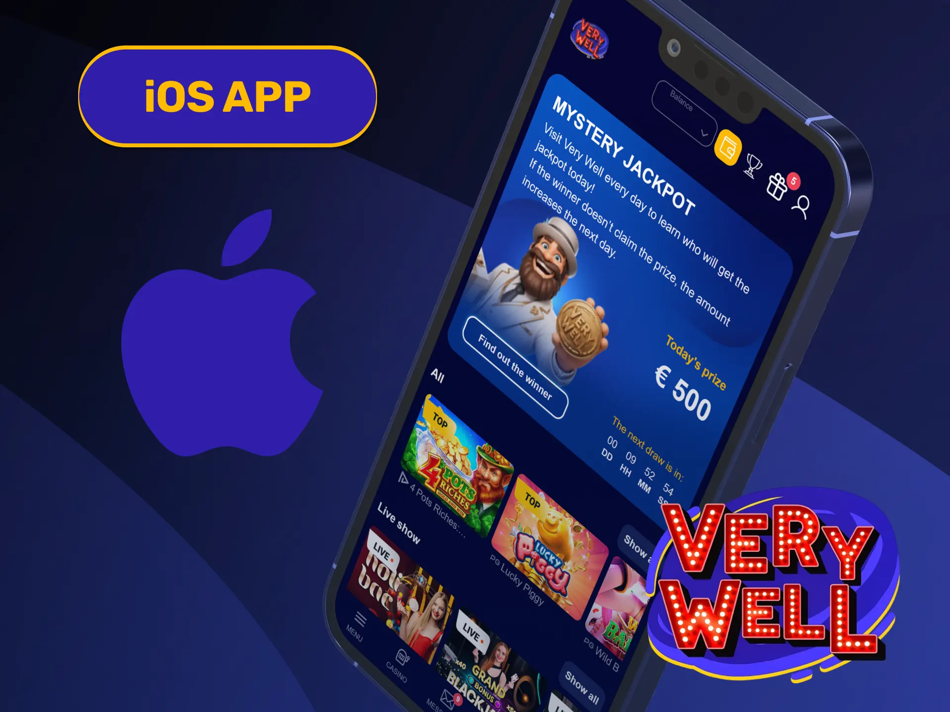 Add the responsive iOS mobile browser web shortcut for VeryWell App.