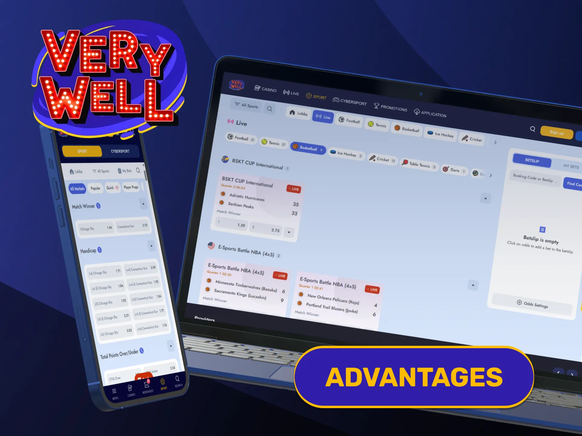 Explore competitive NBA odds using features on VeryWell Basketball page.