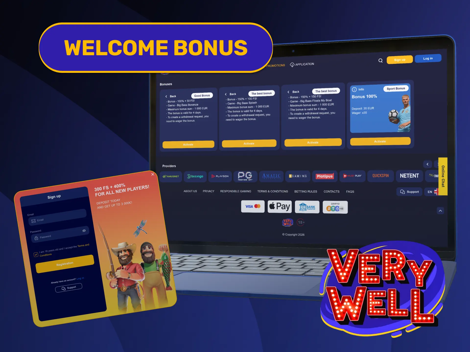 Claim promotional rewards to boost your online VeryWell Basketball page.