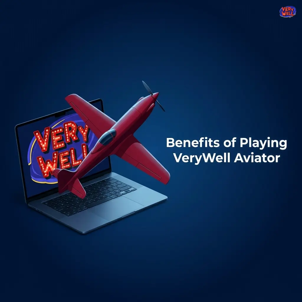 VeryWell Aviator benefits including 97% RTP, tiered welcome bonus, demo mode, and provably fair rounds for UK players