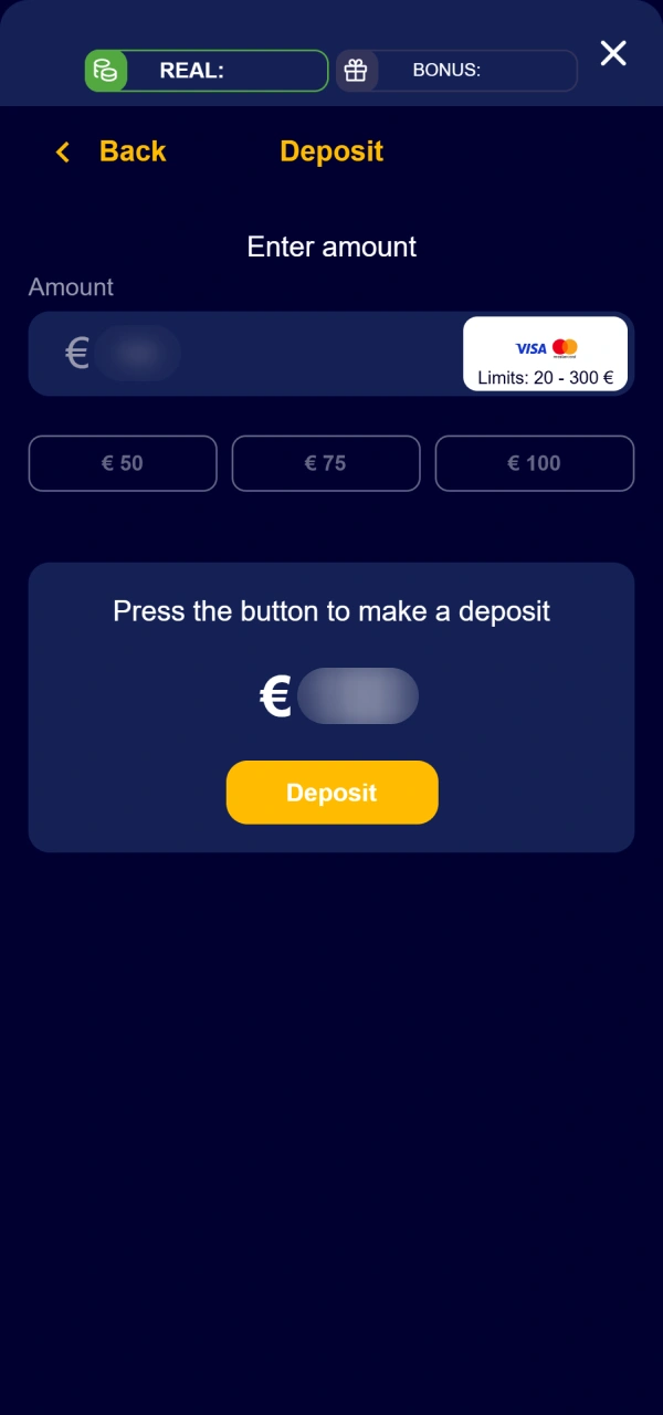 Top up your profile wallet showing VeryWell Cricket betting start guide.