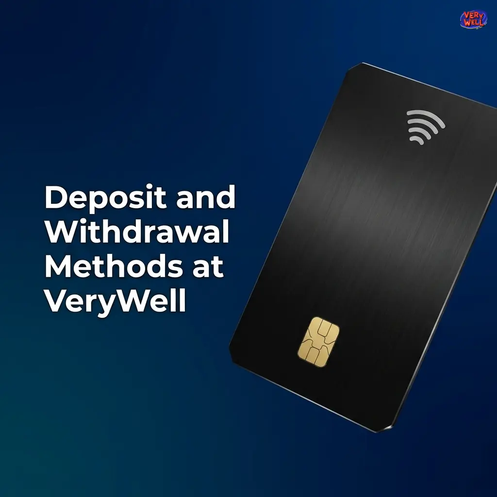 VeryWell Casino deposit and withdrawal methods including Visa, Mastercard, and USDT cryptocurrency for UK players