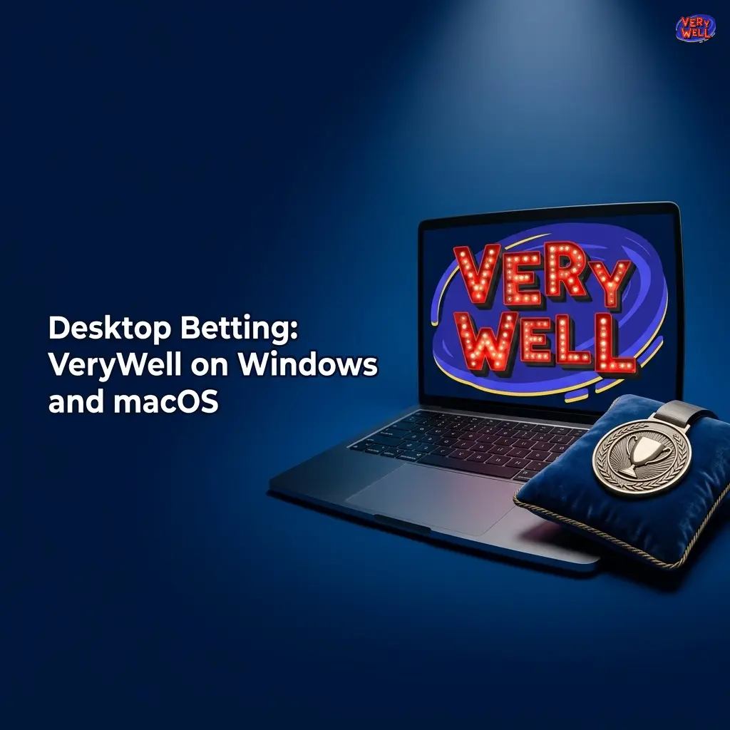 VeryWell desktop betting via browser on Windows and macOS, compatible with Chrome, Firefox, Safari, and Edge