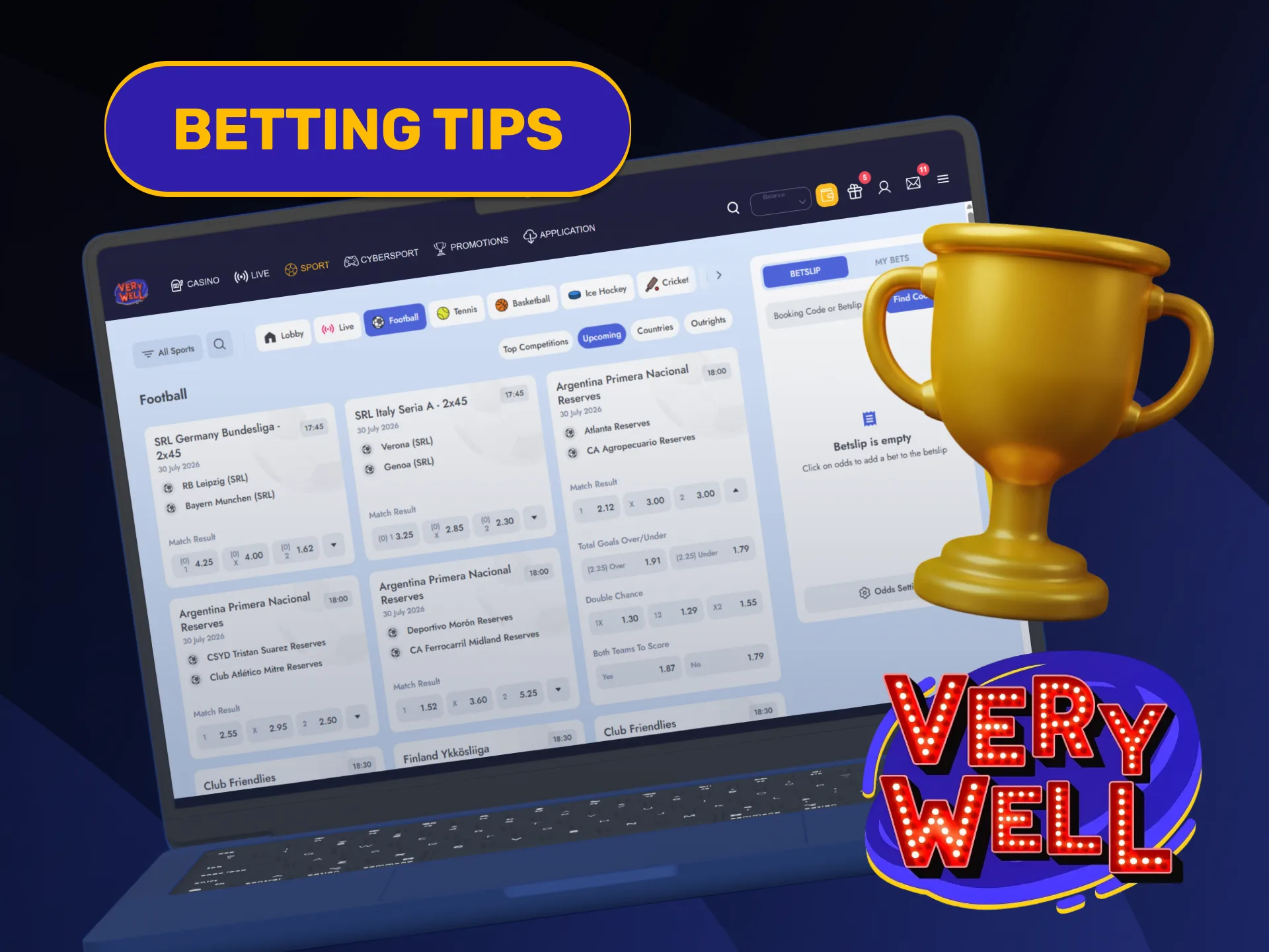 Improve your match predictions reading analytical advice for VeryWell Football.