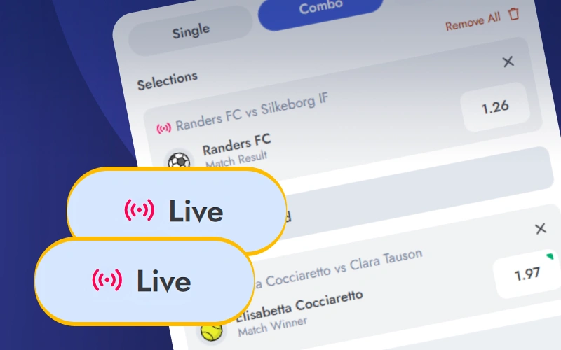 Track multiple match streams simultaneously on the active VeryWell platform.