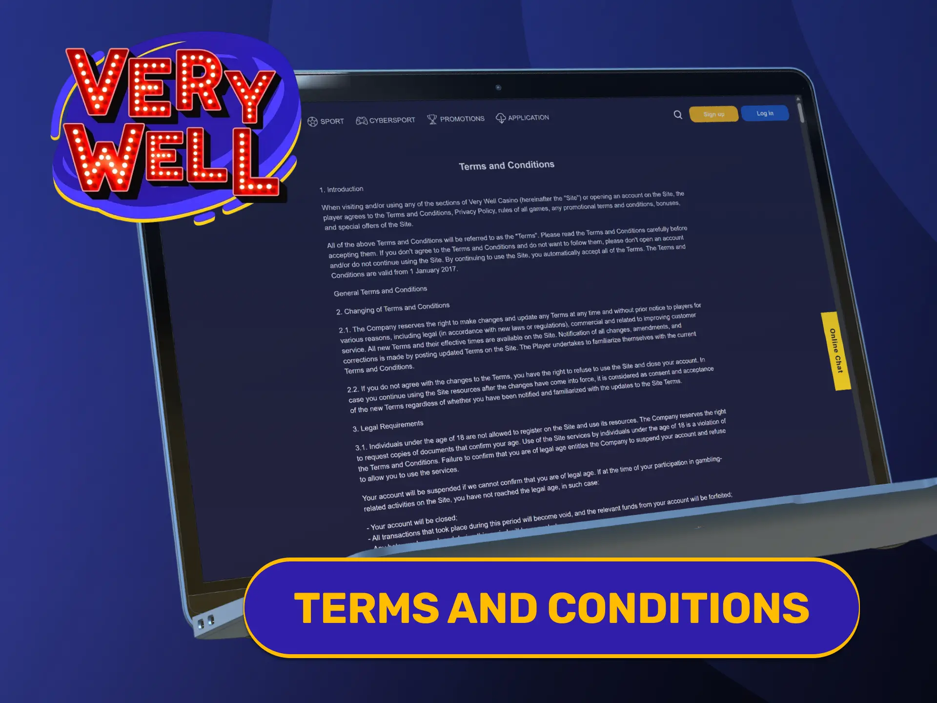 Review essential player usage rules published on the VeryWell Home page.