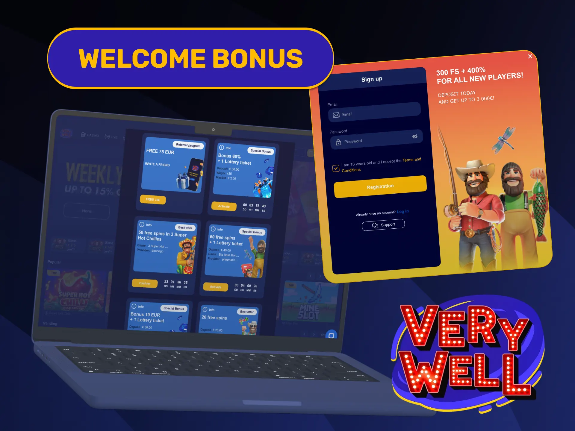 Activate exclusive reward match offers choosing your VeryWell Payment Methods.