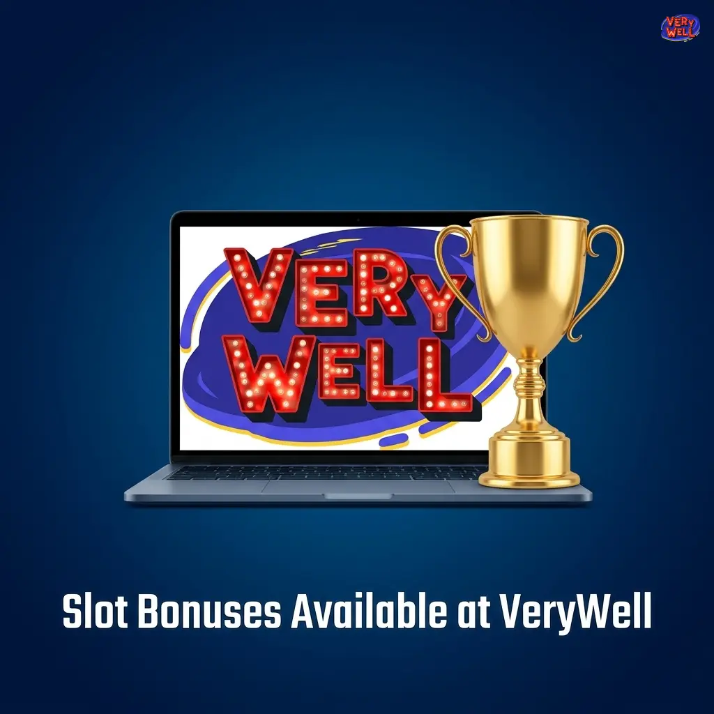 VeryWell Casino slot bonuses showing deposit tiers from 200% to 150% with x45 wagering requirements for new and existing players