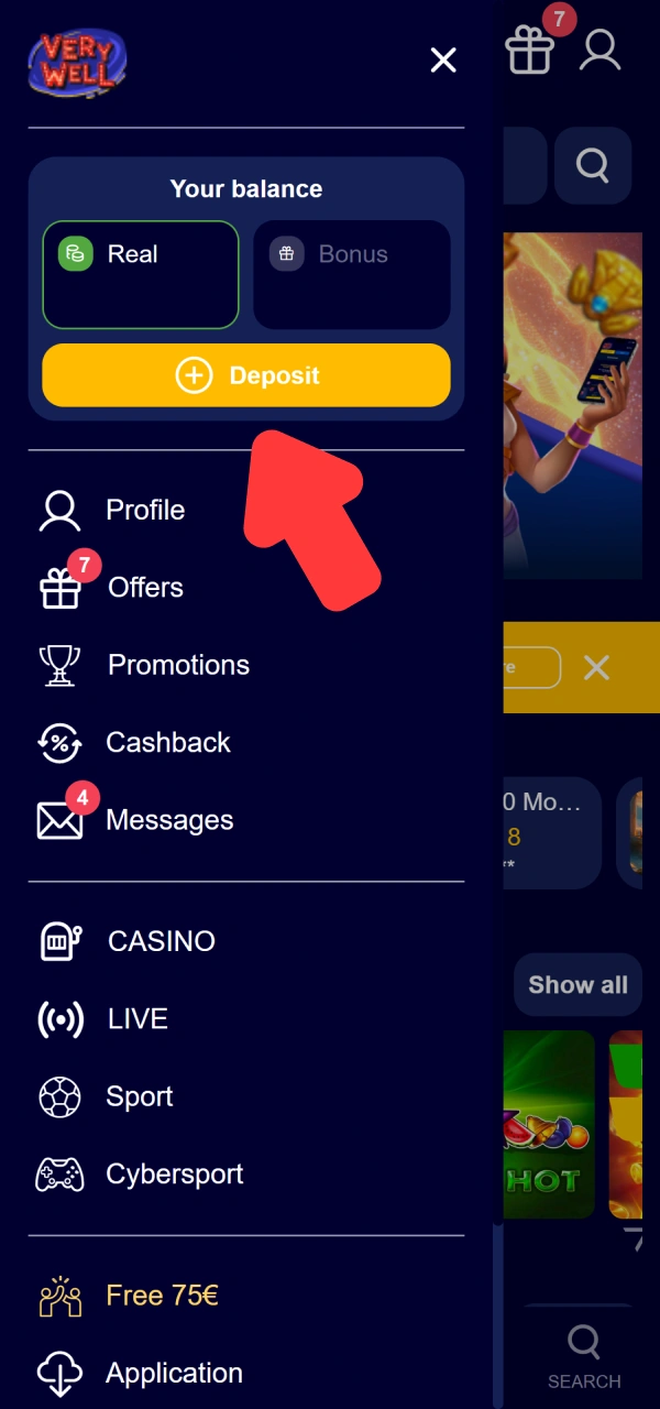 Unlock extra promotional match cash finishing registration at VeryWell Sports.