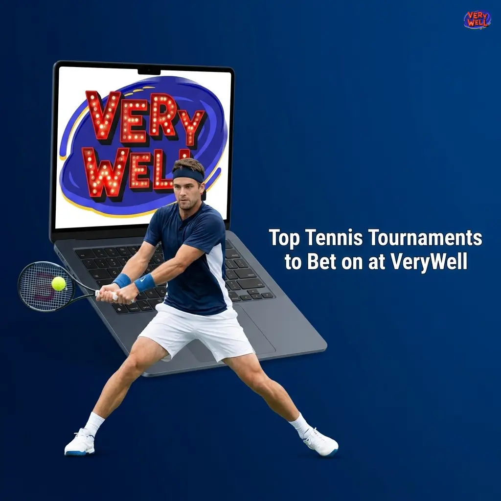 Tennis betting calendar showing Grand Slam tournaments including Australian Open, Roland Garros, Wimbledon and US Open at VeryWell