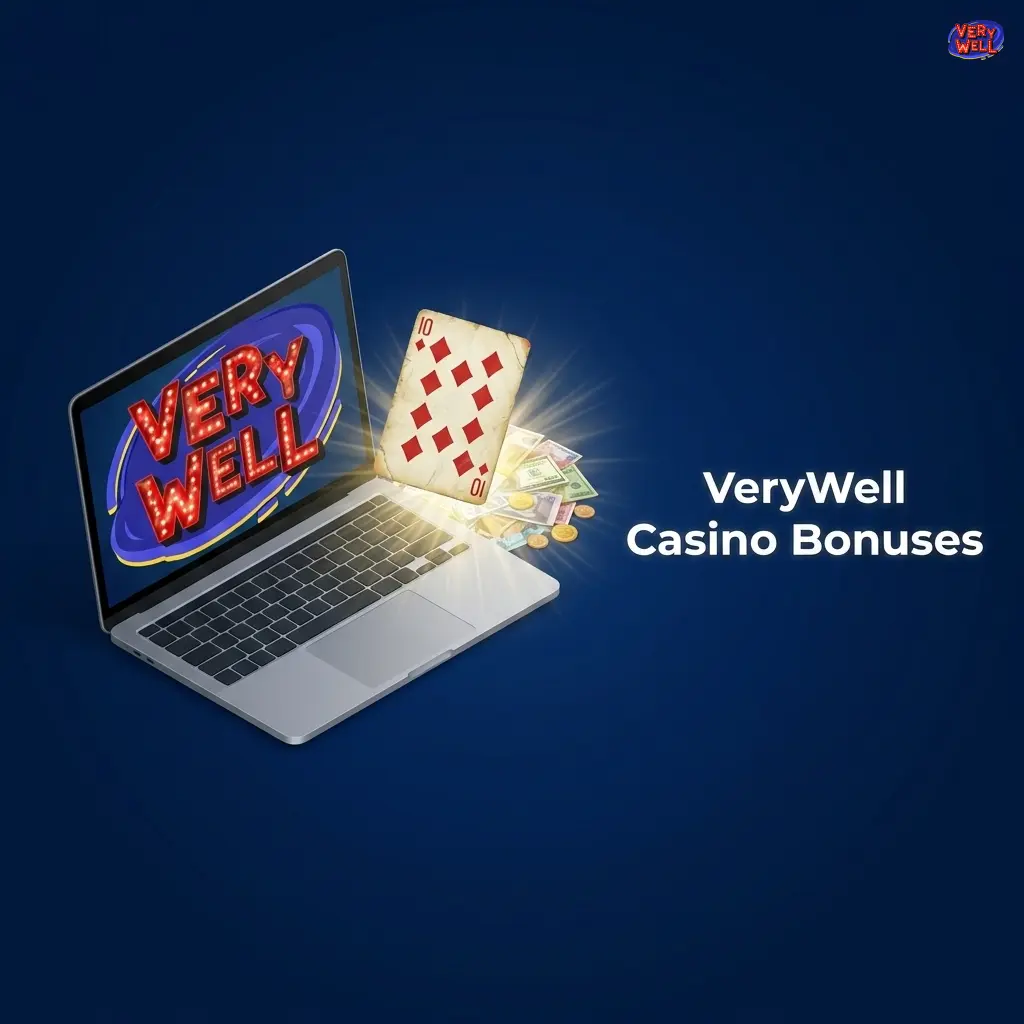 VeryWell Casino bonuses for UK players including welcome offer, reload, live casino, and cashback promotions