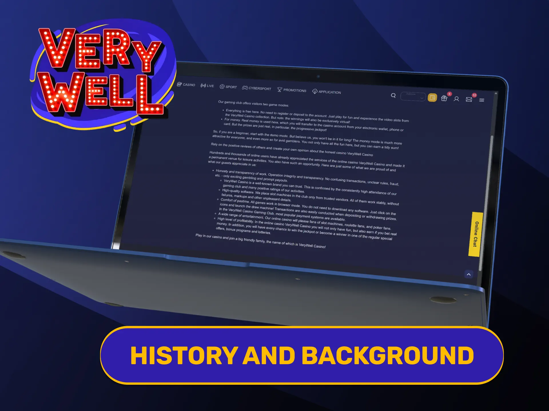 Explore corporate history and background facts on VeryWell About Us.