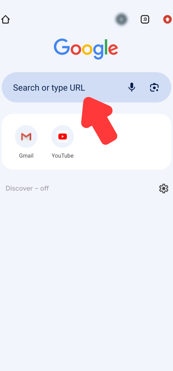 Launch Chrome browser on Android to access mobile VeryWell Aviator app.
