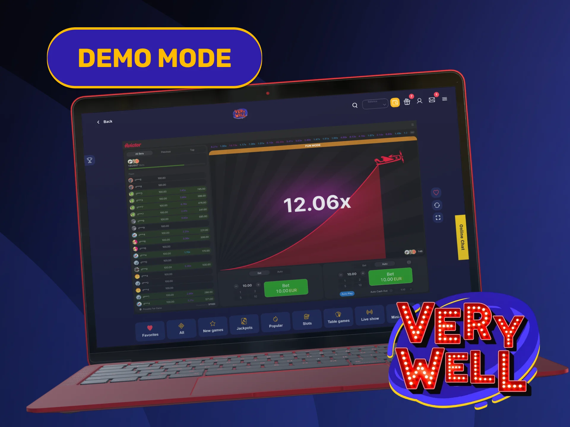 Practice flight prediction strategies using virtual money on VeryWell Aviator demo.