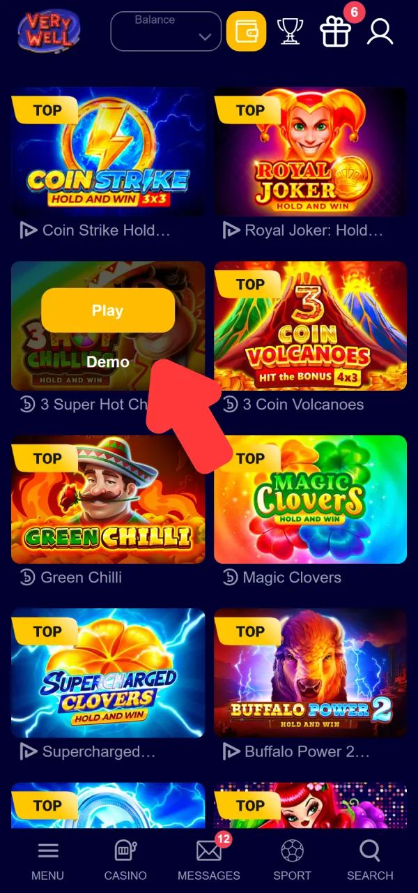 Select your target slot title on how to start playing VeryWell.