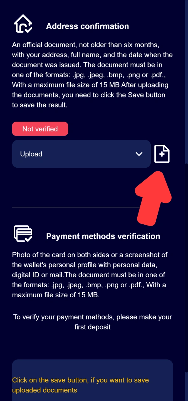 Send recent utility bills for account verification at VeryWell Betting.