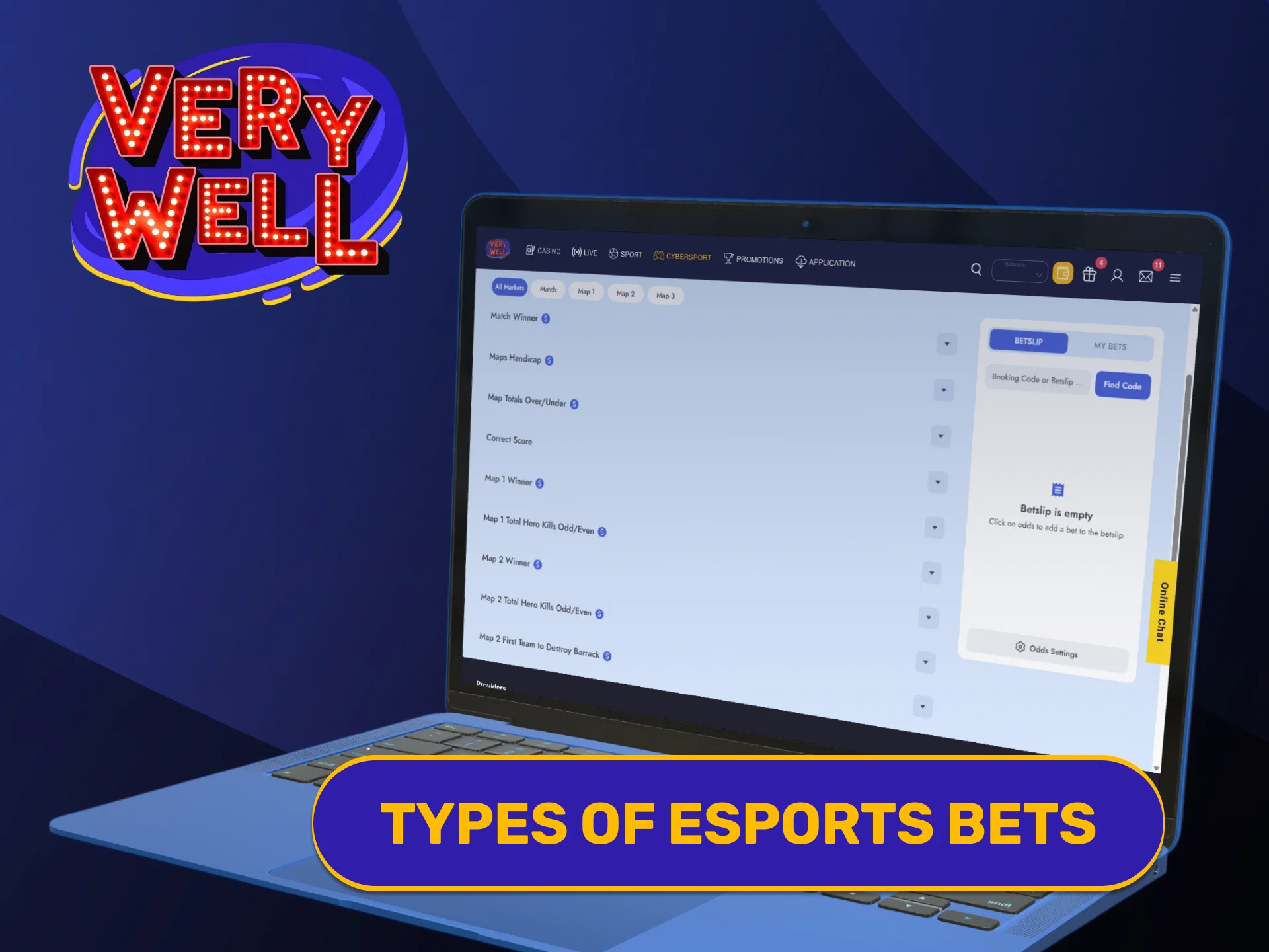 Select optimal coupon ticket formats available under official online VeryWell Esports.