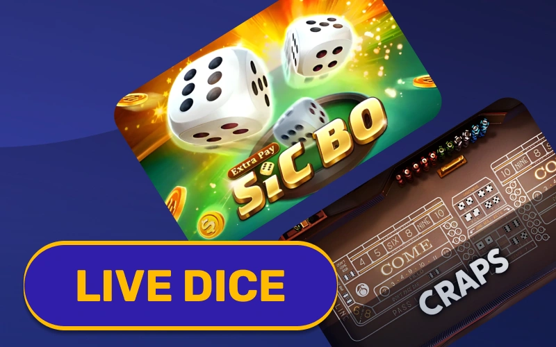 Roll lucky numbers on real tables in Live Dice Games VeryWell.