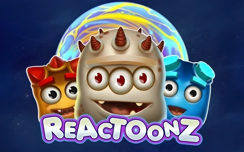 Connect alien outer space symbols in Reactoonz on the VeryWell Casino.
