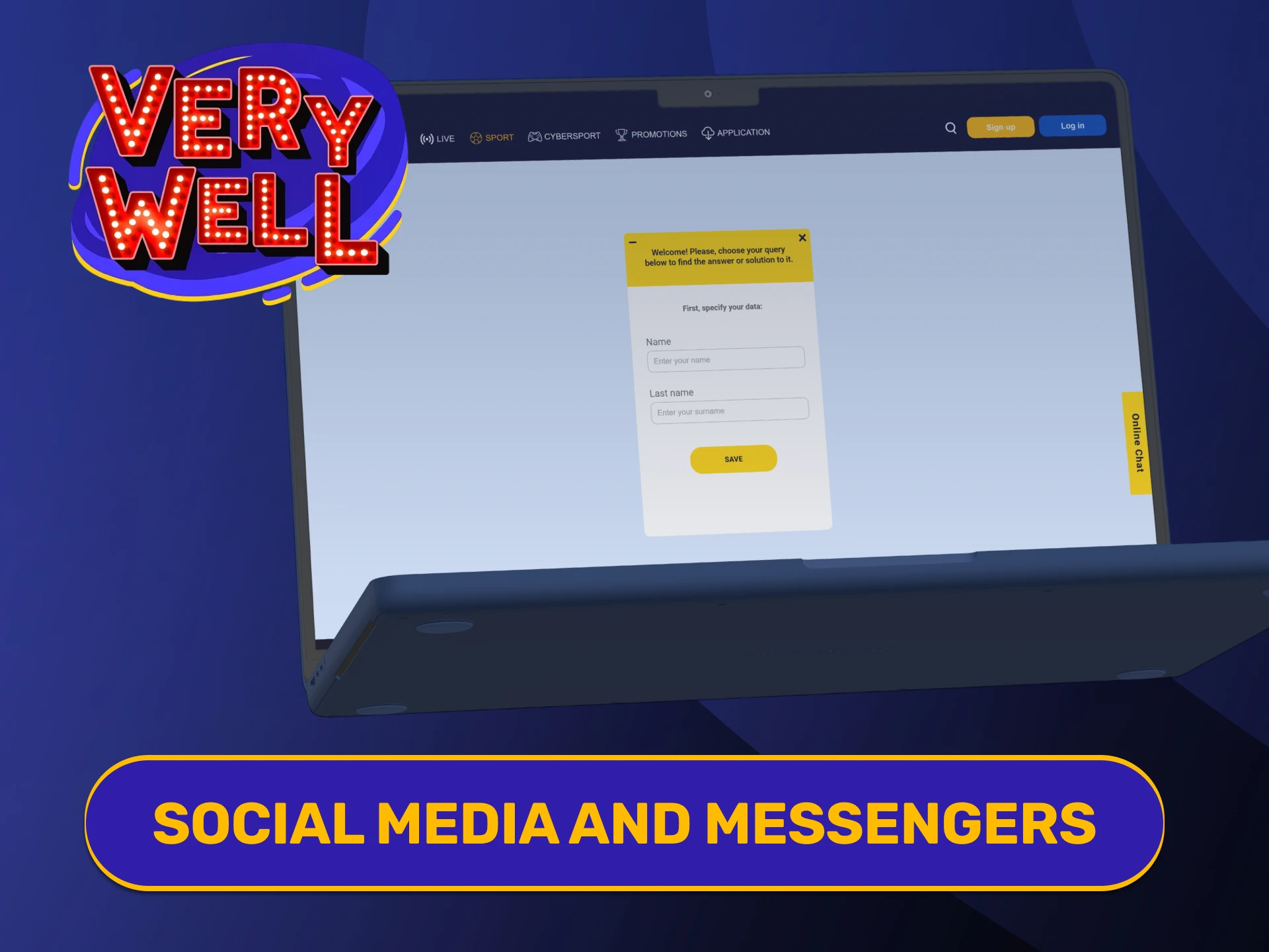 Connect via official messaging networks utilizing modern VeryWell Support channels.